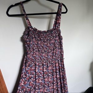 floral maxi dress